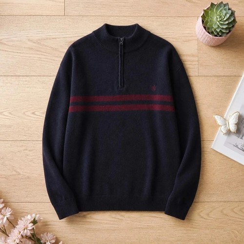 Pull col camionneur - , zippé