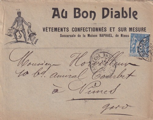 Enveloppe pub 1897 au - 🦬enveloppe, "au
