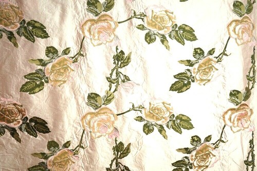 Coupon 1m65 tissu soie sauvage - tissu,