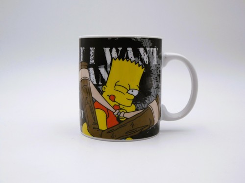 Mug bart simpson lance pierre - mug, lance-pierre