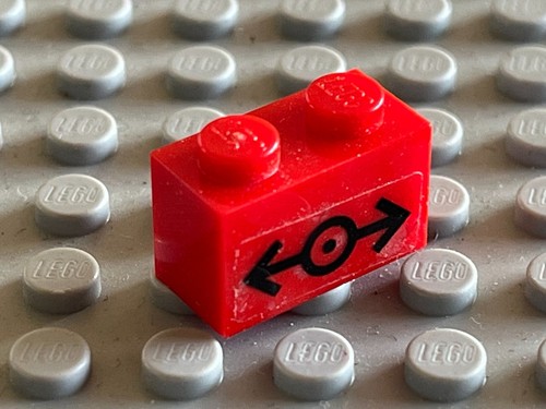 Lego train red brick ref - lego,