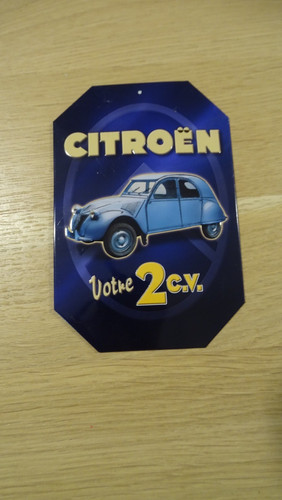 Enamel plate tole - no,