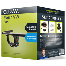 Attelage démontable avec