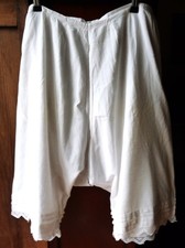 Culotte longue fendue de