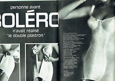 Advertising 108 1963 Bolero Sheath Double Breast (2p) Under Vetemen