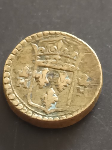 Poids monetaire bronze - poids,