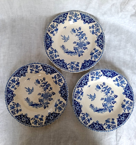Assiettes creuses gien - creuses,