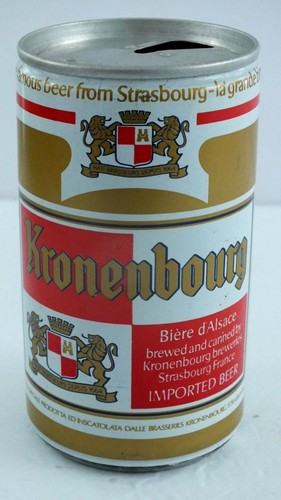 Vintage kronenbourg beer can - vintage,