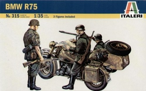 Italeri 315 bmw 75 avec - 1/35,