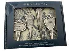 Brocante 4 Piece Set Cheese Markers