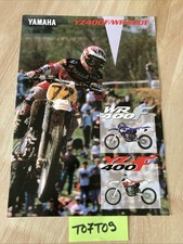 Yamaha YZ400F WR400F brochure