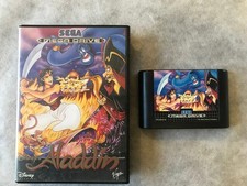 JEU SEGA MEGADRIVE ALADDIN EN BOITE TESTE