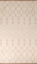 Tapis Oriental En Laine Noué