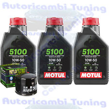 Set Entretien Huile Motul 5100 10W50 Moto Guzzi 850 T3 California 1975>1983