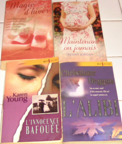 Lot livres harlequin - 4,