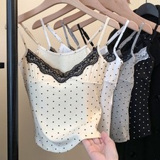 Gilet en dentelle patchwork à