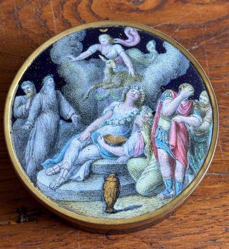 Tabatière écaille et - tabatiÈre, en