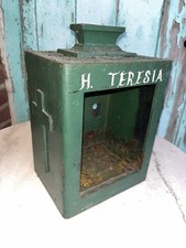 Ancienne Urne Tronc D’église En Fonte