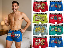 Mens Xplicit By Crosshatch Boxer Shorts Funny Rude Sexy Novelty Underwear Boxers