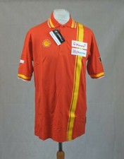 Formula 1 Shell Spa F1 Red Polo Shirt Size L 2013 CR012 CC 08