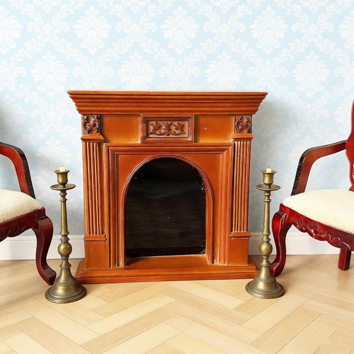 Cheminée décorative bois - décorative,