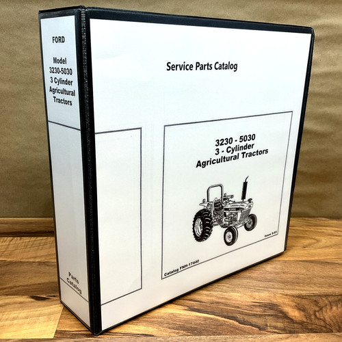 Parts catalog for - parts, new