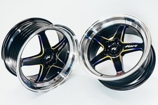 4X 18" HART HR77 5X114.3 Noir