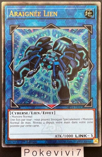 Carte araignee lien - yu-gi-oh!,