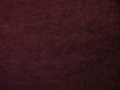 Tissu velours ignifuge prune - velours,
