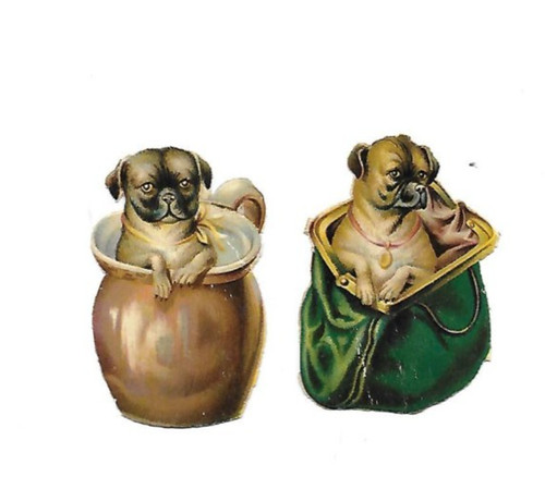 Anciens chromos découpis - anciens,