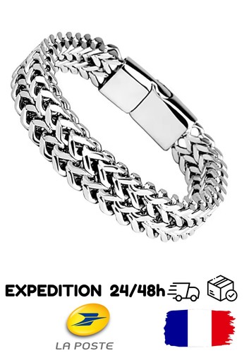 Bracelet homme acier - bracelet,