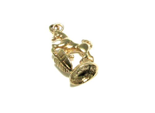 Charm cheval de bouclier - cheval,
