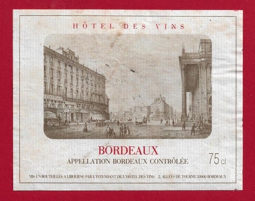 Etiquette bordeaux - etiquette,