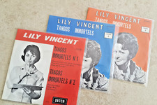 Lily Vincent lot de 3 disques
