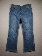Levis 512 Jeans Womens 33 Bootcut Perfectly Slimming Flap Pockets Stretch Denim