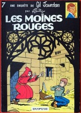 MAURICE TILLIEUX / GIL JOURDAN / LES MOINES ROUGES / 1977 COMME NEUF