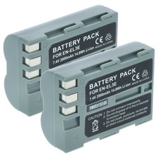 2 Batteries pour Nikon D300