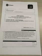 places de cinéma Cgr Salle