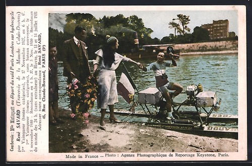 Carte postale rené savard - savard, sur