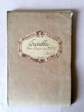 Carte Entoilée Ancienne