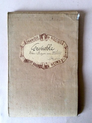 Carte entoilée ancienne - carte,