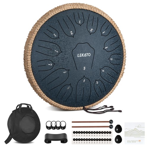 Steel tongue drum notes - drum, 15
