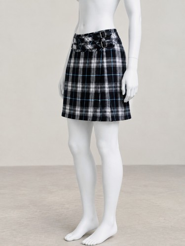 Burberry jupe kilt tartan - burberry,