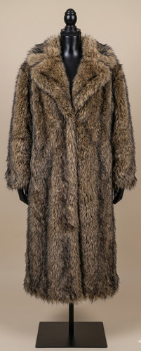 Manteau fourrure synthétique - manteau,