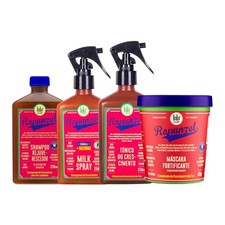 Lola Cosmetics Rapunzel Complete Kit - Shampoo, Milk Spray, Tonic and Mask