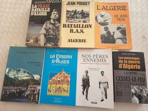 Algerie ouvrages historiques - ouvrages,