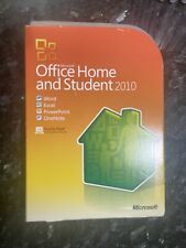 Microsoft Office Home and Student 2010 Software 3 Family Pack Windows With Key