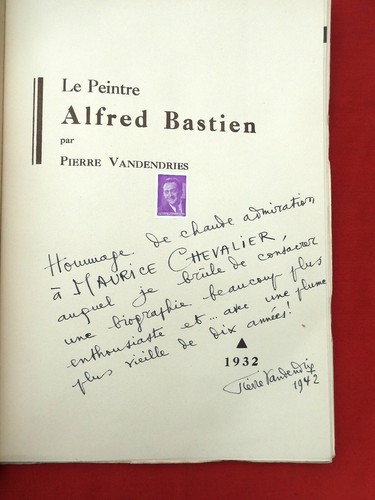 Envoi autographe maurice - envoi,