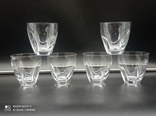6 Verres à Cognac en Cristal