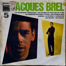 33t Jacques Brel - 5 - Les